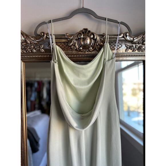 Katie May Light Green Backless Dress - Picture 7 of 16